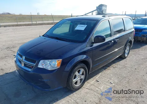 2013 Dodge Grand Caravan Sxt из США, поврежденный, VIN 2C4RDGCG1DR643224